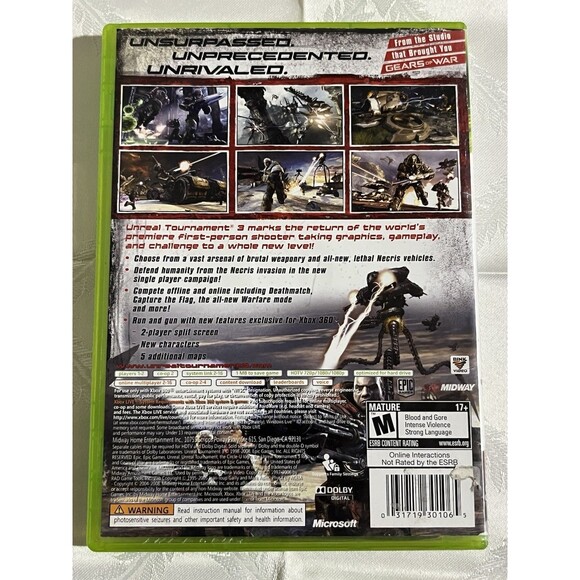Unreal Tournament 3 - Microsoft Xbox 360 - Picture 2 of 5